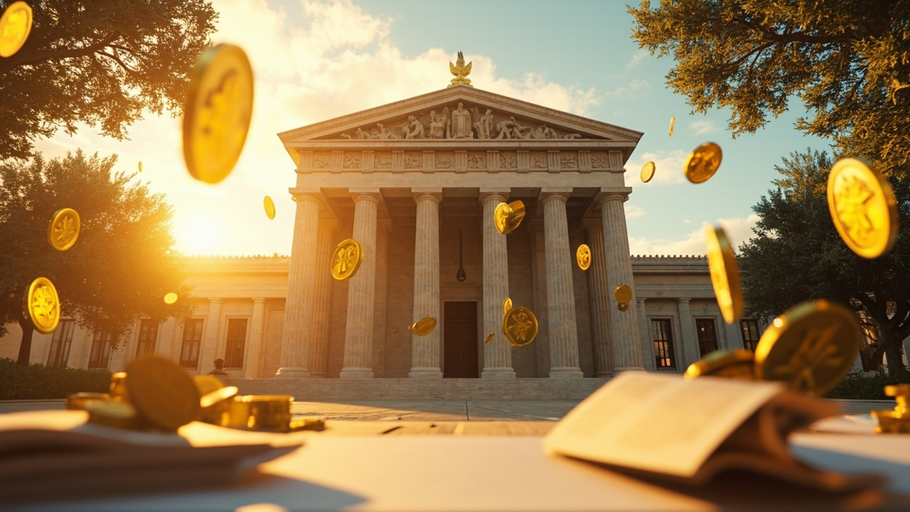 Grecia gravará con 10% las ganancias de criptomonedas y eximirá hasta 500 euros
